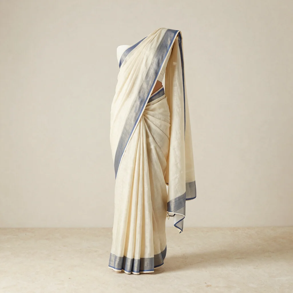 Kora Loom Saree