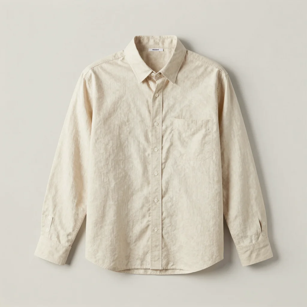 Ecru Poplin Shirt